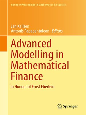 cover image of Advanced Modelling in Mathematical Finance